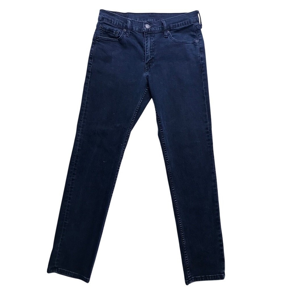 Levi's 511 Slim Fit Jeans Mens 30x30 Dark Wash Blue Good Denim Pants